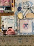 Load image into Gallery viewer, Bow Needlepoint Canvas 13 Count Beginner Ornament: Coastal Preppy Project, 4" Round