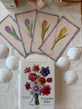 Load image into Gallery viewer, NEW Coastal Ava Beth Long Stem Tulip Needlepoint Canvas