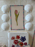 Load image into Gallery viewer, NEW Coastal Ava Beth Long Stem Tulip Needlepoint Canvas
