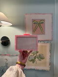 Load image into Gallery viewer, Self Finishing Needlepoint Acrylic Clutch