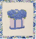 Load image into Gallery viewer, NEW 4" Small Coastal Boat Tote Bag full of Hydrangeas