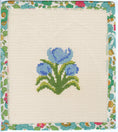 Load image into Gallery viewer, Tulips Needlepoint Canvas Coaster 4"