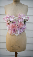 Load image into Gallery viewer, English Garden Corset Textile Embroidered Art Handmade
