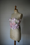Load image into Gallery viewer, English Garden Corset Textile Embroidered Art Handmade