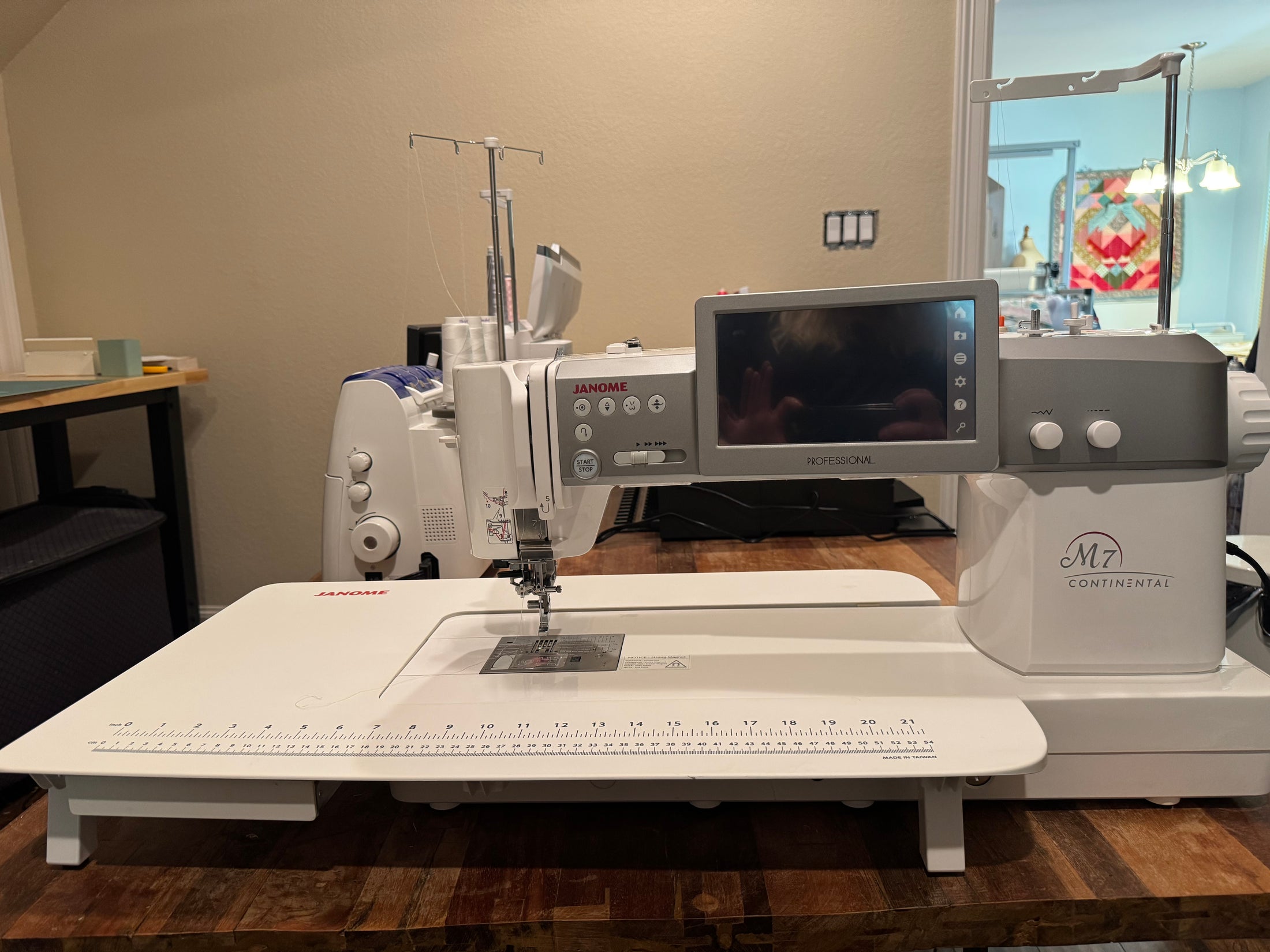 Janome Continental M7 Sewing Embroidery Machine Pre-owned Dallas, Texas