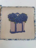 Load image into Gallery viewer, NEW Coastal Boat Tote Bag full of Hydrangeas
