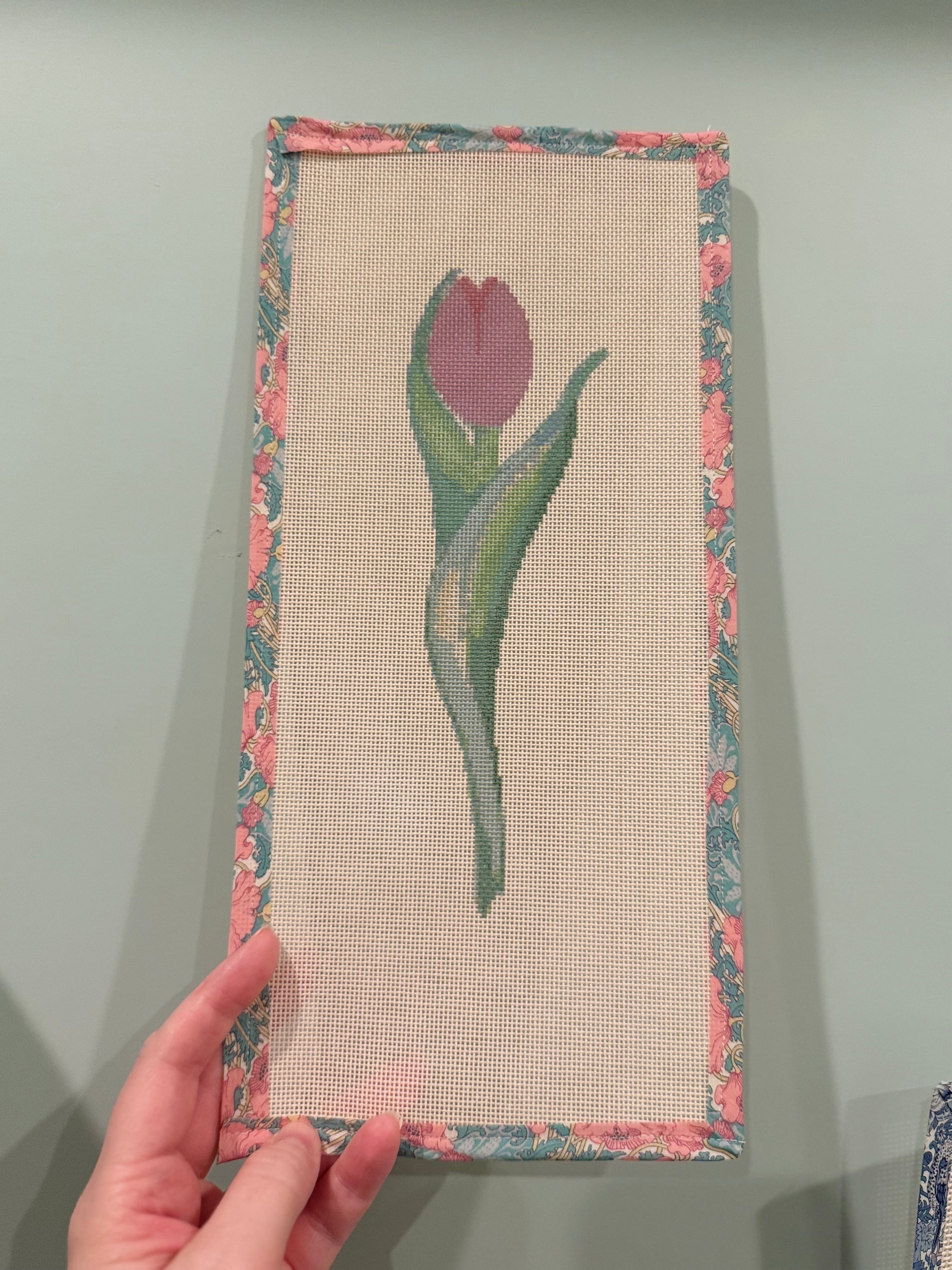 NEW Coastal Tulip Needlepoint Canvas