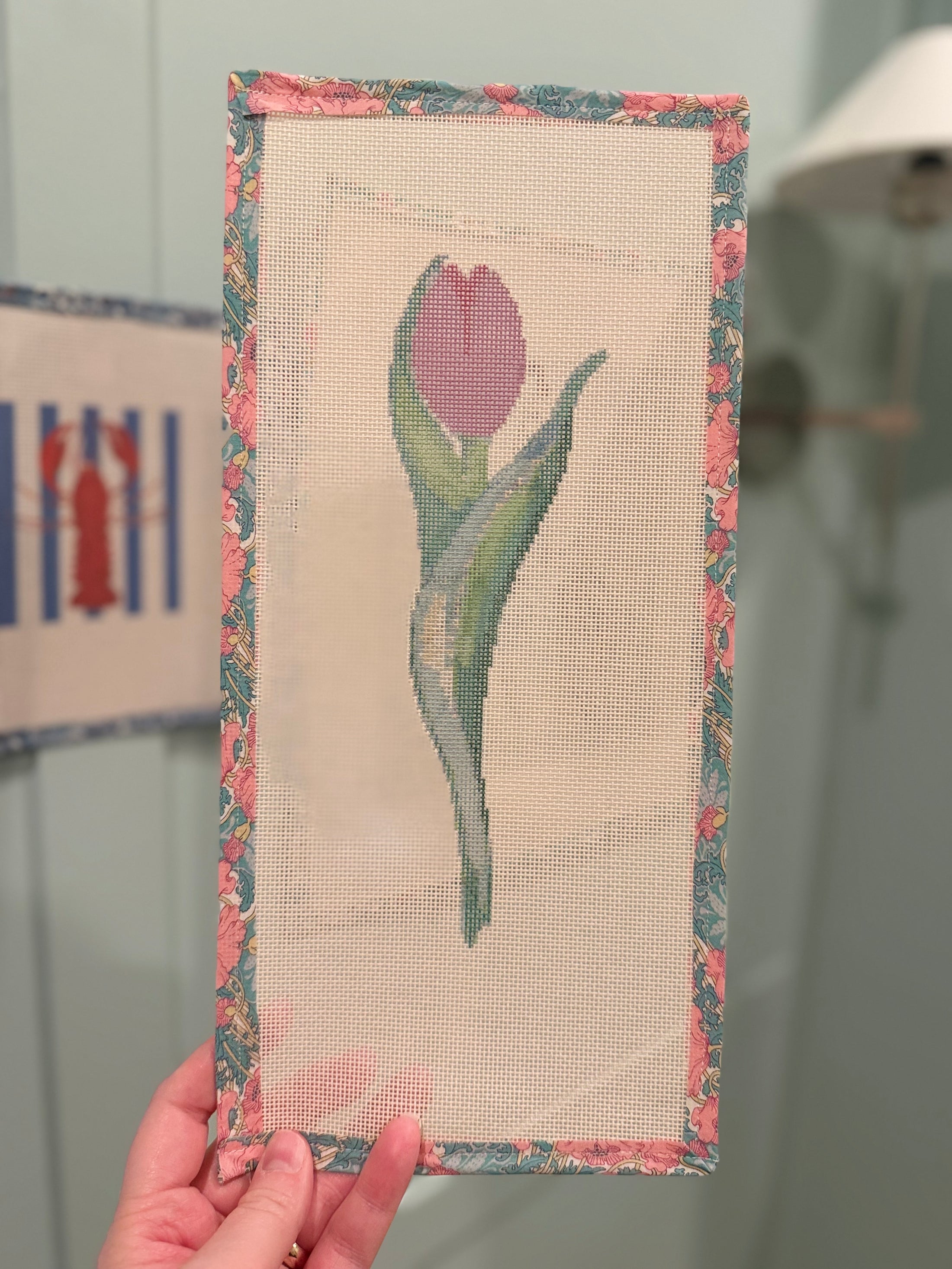 NEW Coastal Tulip Needlepoint Canvas