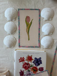 Load image into Gallery viewer, NEW Coastal Ava Beth Long Stem Tulip Needlepoint Canvas
