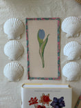 Load image into Gallery viewer, NEW Coastal Ava Beth Long Stem Tulip Needlepoint Canvas
