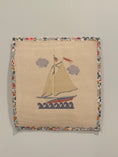 Load image into Gallery viewer, NEW Coastal Nantucket Sailboat Needlepoint Canvas
