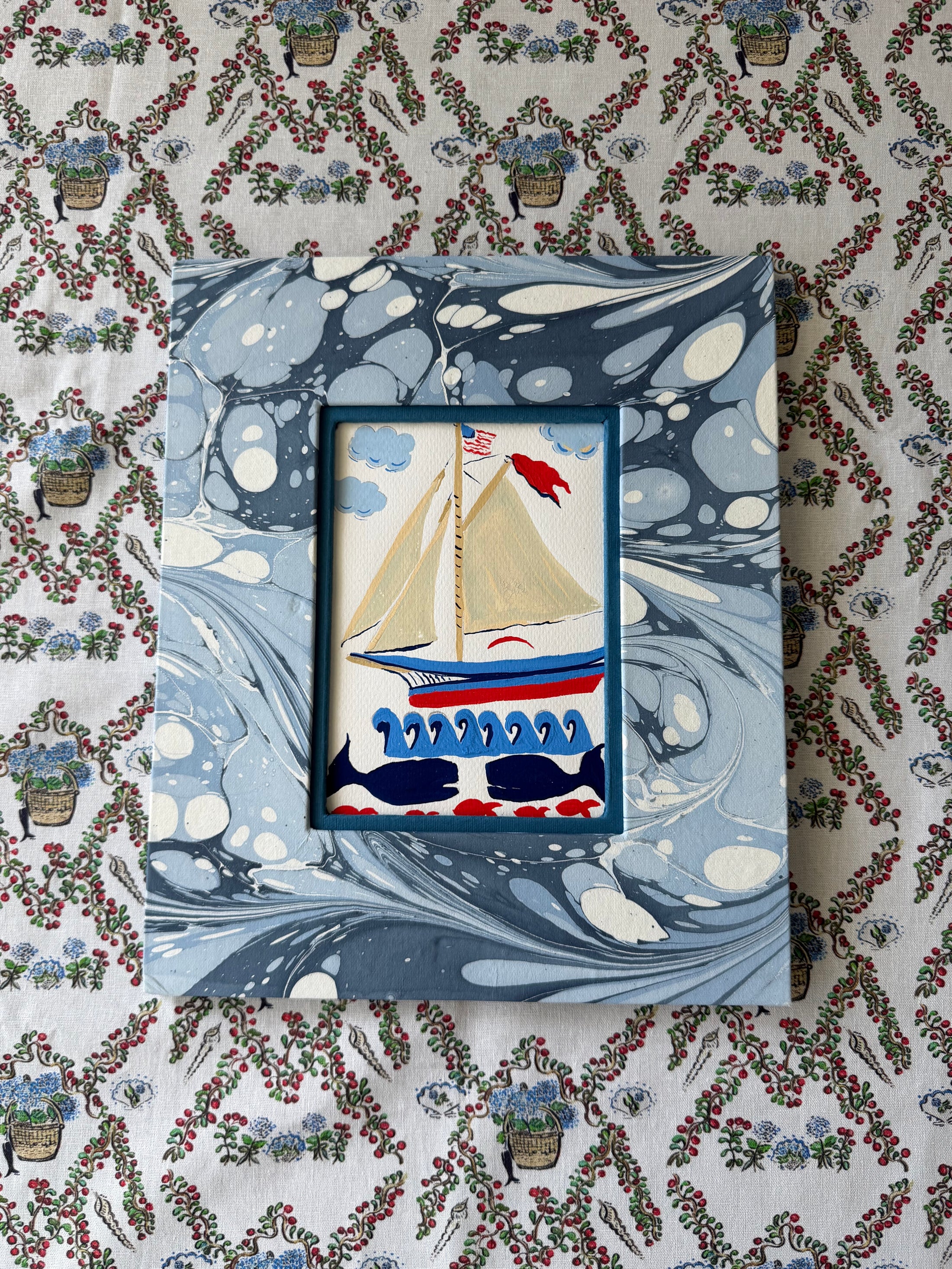 Original Whaling on Nantucket East Coast Artwork