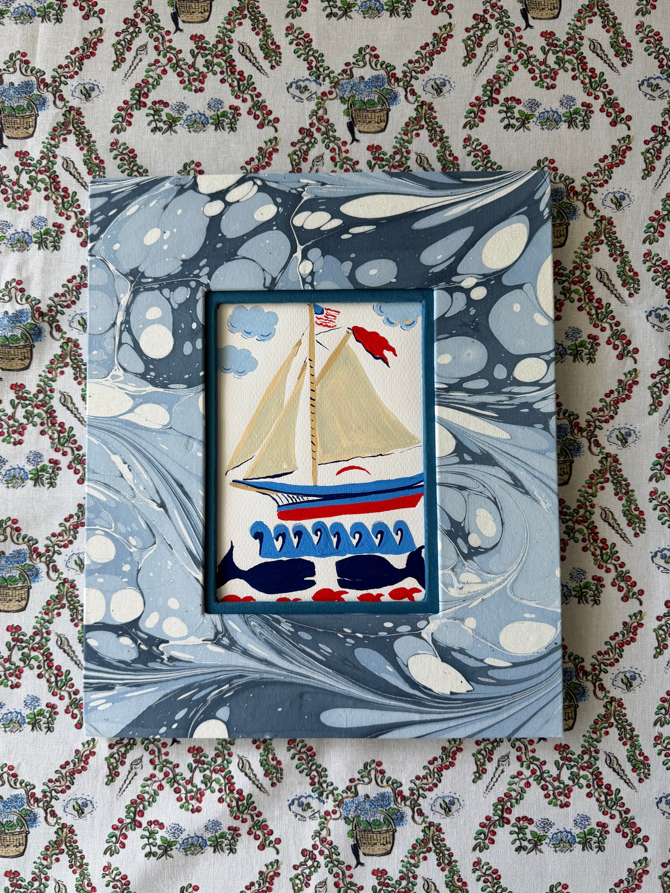 Original Whaling on Nantucket East Coast Artwork