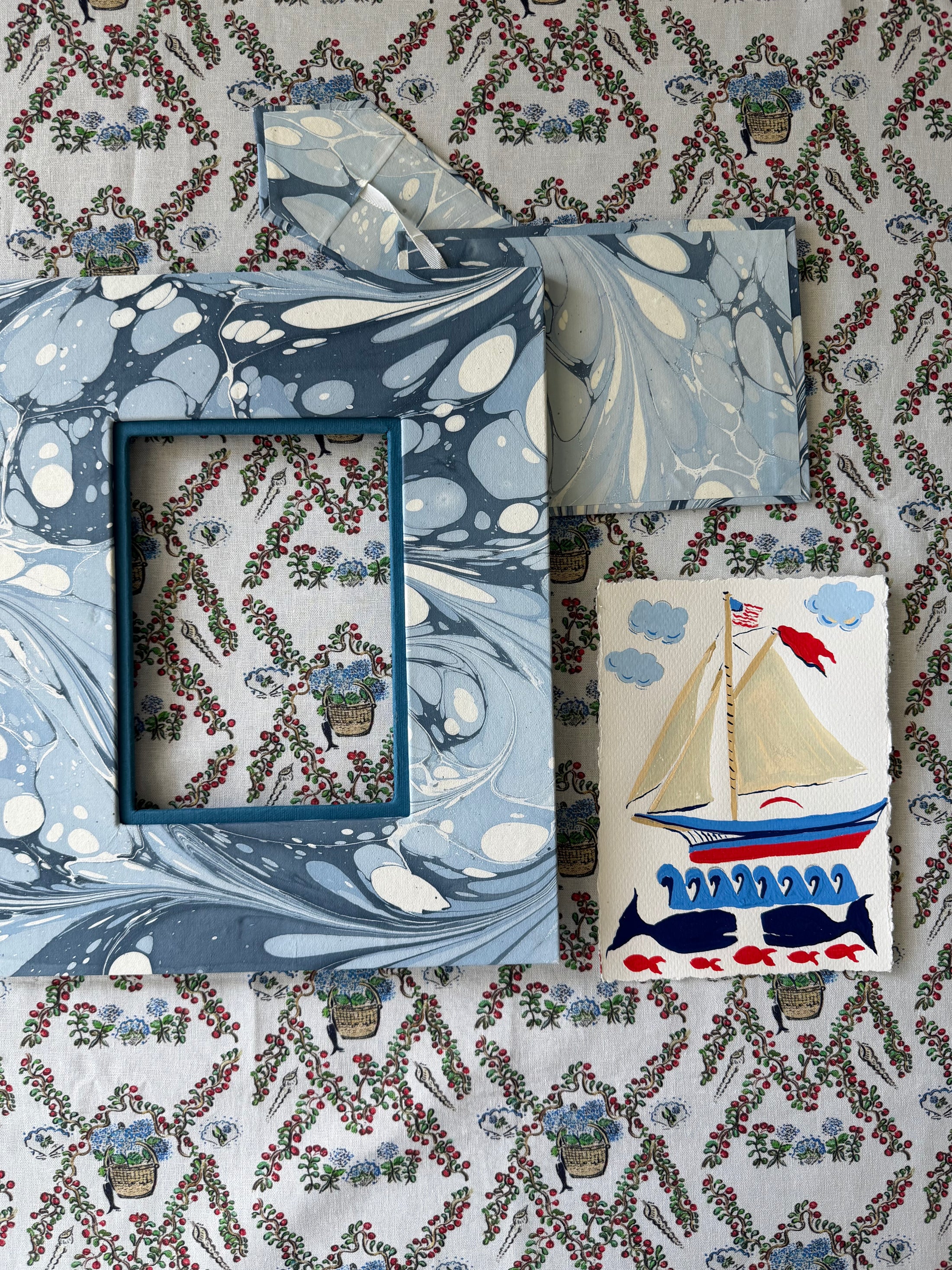 Original Whaling on Nantucket East Coast Artwork