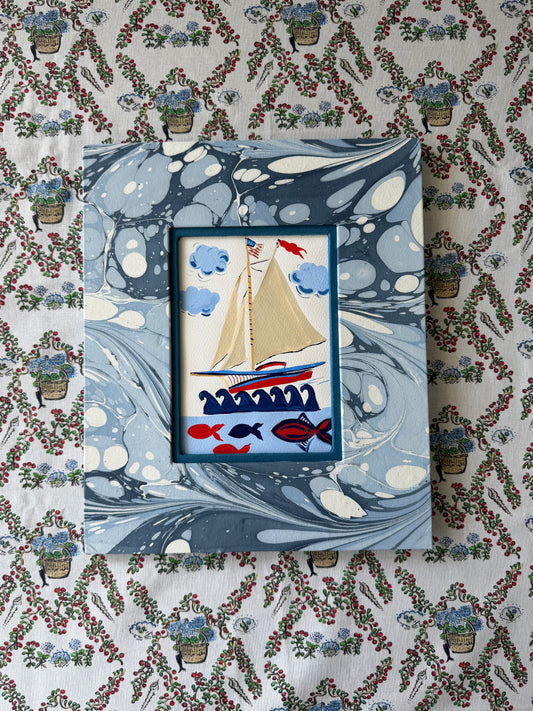Original Sailboat East Coast Artwork