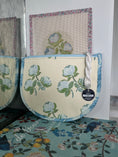 Load image into Gallery viewer, Roses East Coast Roses Floral Needlepoint Canvas Thread Pouch Bag
