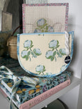 Load image into Gallery viewer, Roses East Coast Roses Floral Needlepoint Canvas Thread Pouch Bag
