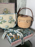 Load image into Gallery viewer, Roses East Coast Roses Floral Needlepoint Canvas Thread Pouch Bag
