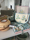Load image into Gallery viewer, Roses East Coast Roses Floral Needlepoint Canvas Thread Pouch Bag
