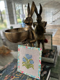 Load image into Gallery viewer, Tulips Needlepoint Canvas Coaster 4"
