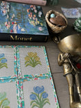Load image into Gallery viewer, Tulips Needlepoint Canvas Coaster 4"
