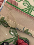 Load image into Gallery viewer, Self finishing Roses Needlepoint Canvas Thread Pouch Bag
