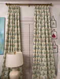 Load image into Gallery viewer, Custom Made Drapery Bowood New England Roses Fabric
