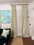 Load image into Gallery viewer, Custom Made Drapery Bowood New England Roses Fabric
