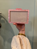 Load image into Gallery viewer, Self Finishing Needlepoint Acrylic Clutch
