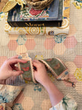 Load image into Gallery viewer, Stitch your Own French Ribbon Needlepoint Canvas Bag Strap
