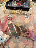 Load image into Gallery viewer, Stitch your Own French Ribbon Needlepoint Canvas Bag Strap
