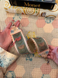 Load image into Gallery viewer, Stitch your Own French Ribbon Needlepoint Canvas Bag Strap
