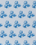 Load image into Gallery viewer, New England Nantucket Blues Roses Fabric
