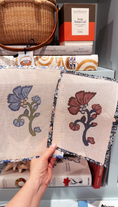 Load image into Gallery viewer, NEW Addison Kate Block Print Needlepoint Canvas
