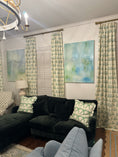 Load image into Gallery viewer, Custom Made Drapery Bowood New England Roses Fabric

