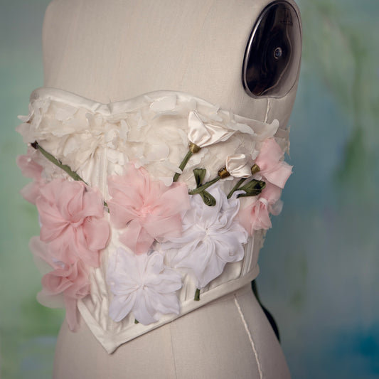 Monet's Garden Corset Top