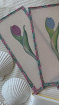 Load and play video in Gallery viewer, NEW Coastal Ava Beth Long Stem Tulip Needlepoint Canvas

