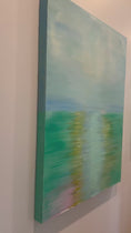 Load and play video in Gallery viewer, Open to possibility through Seeking Serenity Large Painting
