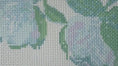 Load and play video in Gallery viewer, Needlepoint Canvas on 13 Roses Zweigart Mono Deluxe Mesh Embroidery with finished Liberty of London fabric on the edges
