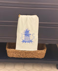 Load image into Gallery viewer, Pineapple Premium Luxury Monogrammed Personalized Guest Towel
