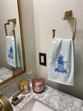 Load image into Gallery viewer, Pineapple Premium Luxury Monogrammed Personalized Guest Towel
