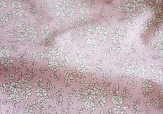 Liberty of London Capel Pink S Lawn Fabric Premium 100% Cotton Fabric Sold by Yard