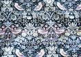 Load image into Gallery viewer, Liberty of London Strawberry Thief Grey and Pink L Tana Lawn Fabric Premium 100% Cotton Fabric Sold by Yard William Morris
