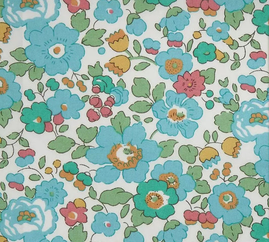 Liberty of London Betsy D Tana Lawn Fabric Premium 100% Cotton Fabric Sold by Yard