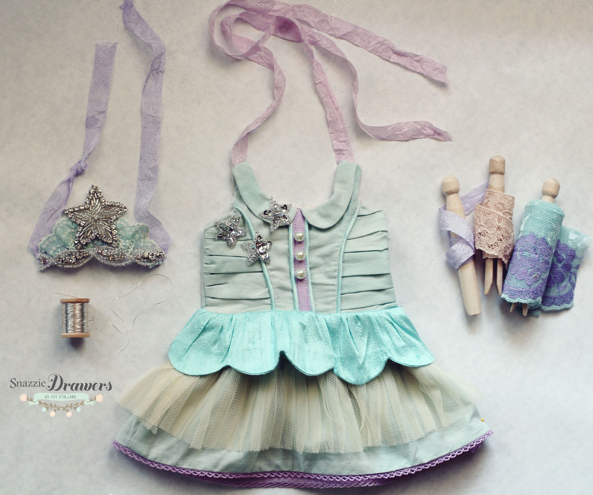 Lucy Star Doll Dress PDF Pattern