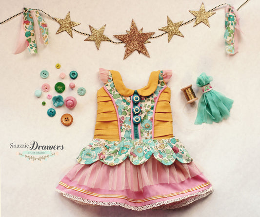 Lucy Star Doll Dress PDF Pattern
