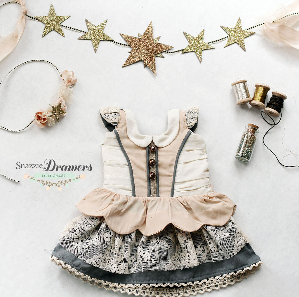 Lucy Star Doll Dress PDF Pattern