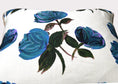 Load image into Gallery viewer, Vintage Painterly Rose Lavender and Turquoise
